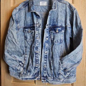 LAST CHANCE Old Navy Boyfriend Jean Jacket, Size Large